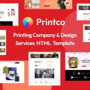 Printco – Printing Company & Service HTML Template