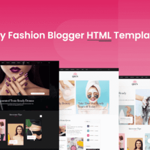 QEEN-Beauty Fashion Blogger HTML Template