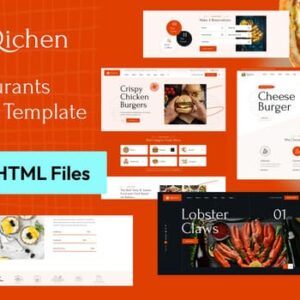 Qichen – Fast Food & Restaurant HTML Template