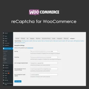 ReCaptcha for WooCommerce