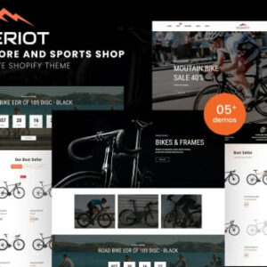 Rideriot – Bike Store Responsive Shopify Theme