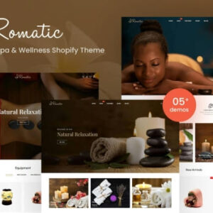 Romatic – Elegant Spa & Wellness Shopify Theme