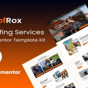 Roofrox – Roofing Services Elementor Template Kit