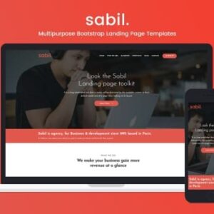 Sabil – Multipurpose Landing Page Templates | HTML Template