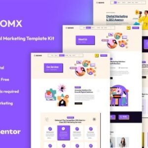 SeoMx – Seo & Digital Marketing Elementor Template Kit