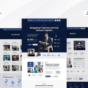 Technoz – Tech Company & IT Services Elementor Pro Template Kit
