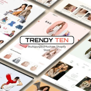 Trendy Ten – Multipurpose Shopify 2.0 Store Design