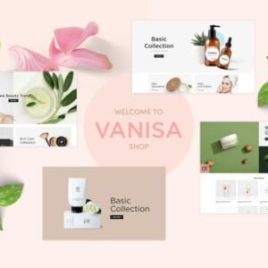 Vanisa – Organic Beauty Store & Natural Cosmetics Shopify Theme