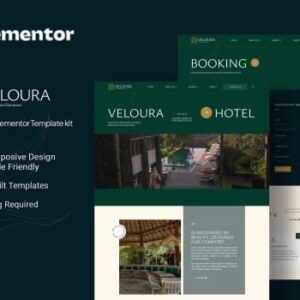 Veloura – Hotel Resort Elementor Template Kit