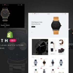 Wanth – Minimal & Clean Watch Store Shopify Theme