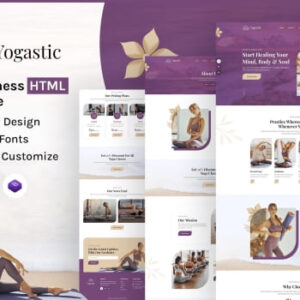 Yogastic | Yoga & Fitness HTML Template