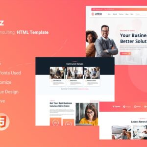 Zebizz – Business Consulting HTML Template