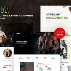 Zechan – Sports Clothing & Fitness Equipment Shopify Theme