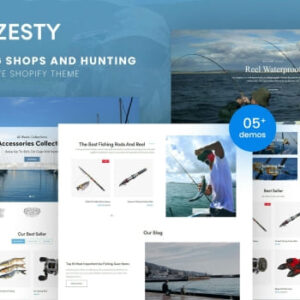 ZestyFish – Fishing Shop Responsive Shopify Theme