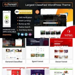 AdForest – Classified Ads WordPress Theme