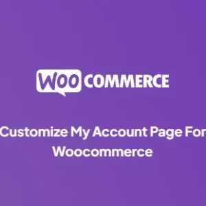 Customize My Account Page For Woocommerce