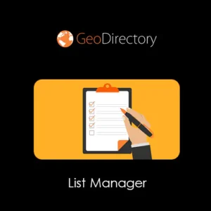 GeoDirectory List Manager Addon