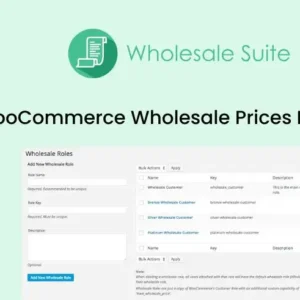 WooCommerce Wholesale Prices Premium