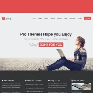 Aaika – Responsive Multipurpose Joomla Template