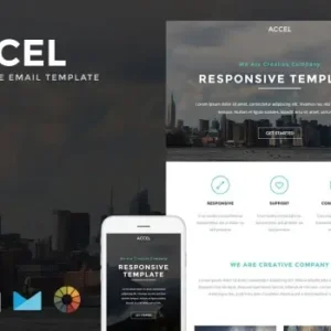 Accel – Responsive Email + StampReady Builder | Email Templates
