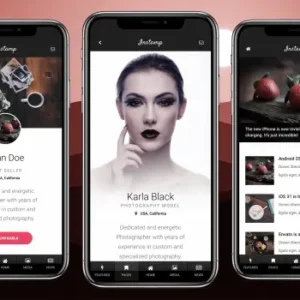 AMP Insta Mobile | Google AMP Mobile Template | HTML Template
