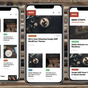 AMP News Mobile | Google AMP Mobile News Template