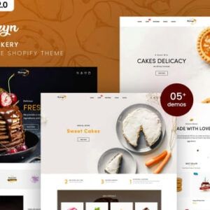 Bakeryn – Cake & Bakery Responsive Shopify Theme