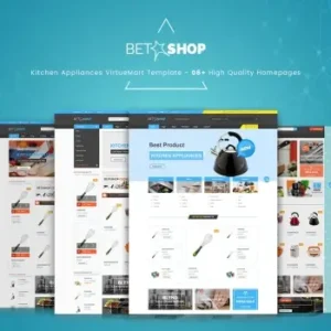 BetaShop – Kitchen Appliances VirtueMart Template | Joomla Theme