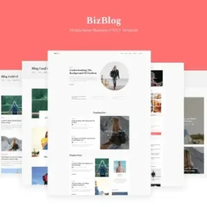 Bizblog | Multipurpose Blog HTML5 Template