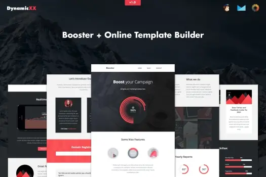 Booster – Responsive Creative Business Email Template