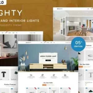 Brighty – Lighting & Interior Lights Shopify Theme