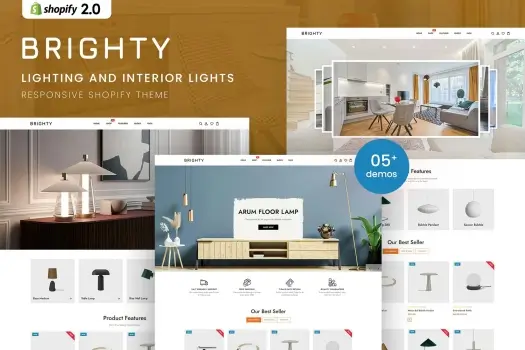 Brighty – Lighting & Interior Lights Shopify Theme