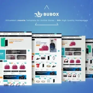Bubox VirtueMart Joomla Template for Online Store