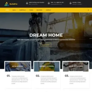 BuildPro – Construction Drupal Theme