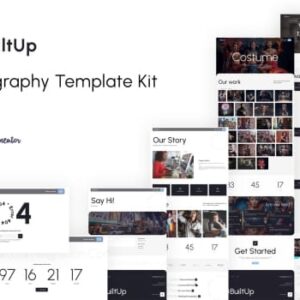 BuiltUp – Photography Template Kit