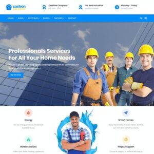 Castron – Home Maintenance Drupal Theme