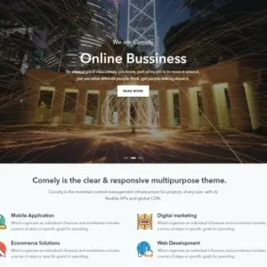 Comely – Responsive Business Drupal Theme