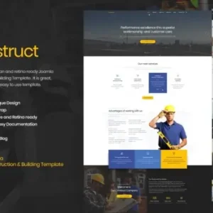 Construct – Construction Joomla Template