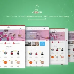 Cooku – Clean, Simple VirtueMart Joomla Template