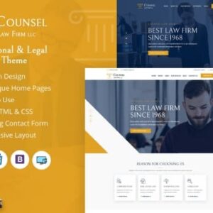 Counsel Law Firm HTML | HTML Template, Counsel Law Firm HTML , HTML Template