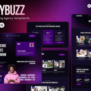 DailyBuzz – Digital Agency Elememtor Template Kit