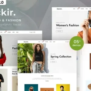 Deckir – Clothing & Fashion Shopify 2.0 Theme