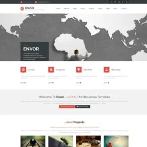 Envor — Fully Multipurpose Joomla Template