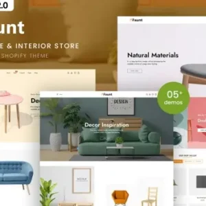 Faunt – Furniture & Interior Shopify 2.0 Theme
