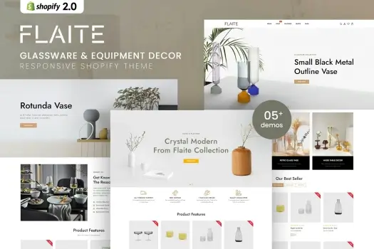 Flaite – Glassware & Equipment Decor Shopify Theme