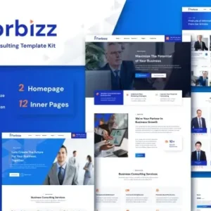 Forbizz – Business Consulting Elementor Template Kit