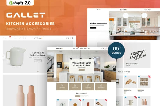 Gallet – Kitchen Accessories Shopify Theme