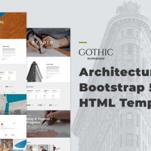 Gothic – Architecture Bootstrap5 HTML Template