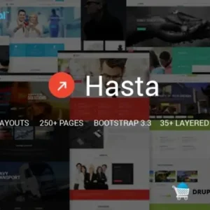 Hasta – Multipurpose Responsive Commerce Theme | Drupal Theme