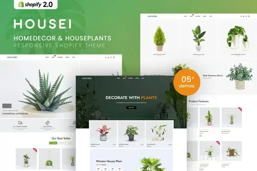 Housei – Homedecor & Houseplants Shopify Theme
